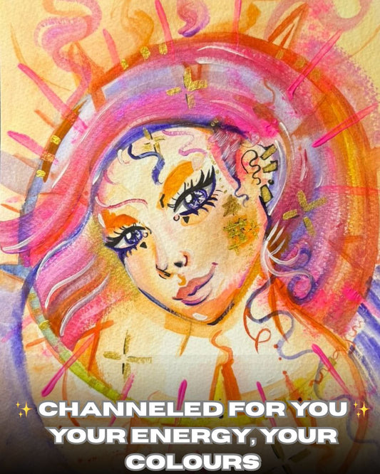 Awakening and Empowering – Watercolour Unique Commission  Price: